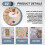 12 Styles Friendship Bracelet Kit with String and 5