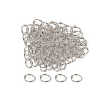 100Pcs 19Mm Loose Leaf Binder Rings Key Book for S