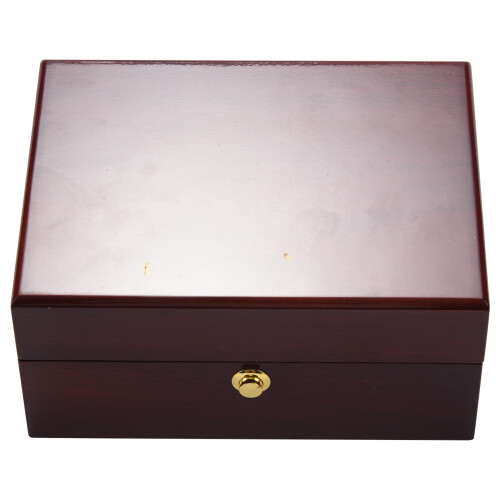 Large Size Wood Lacquered Glossy Single Watch Box