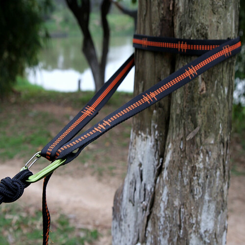Outdoor Hammock Tree Straps Tie Rope High Load-Bea 2