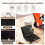Women's Short Wallet Bifold Retro Multifunction Co 4