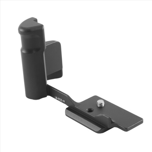 L-Shaped Quick Release Plate Bracket Hand Grip wit 2