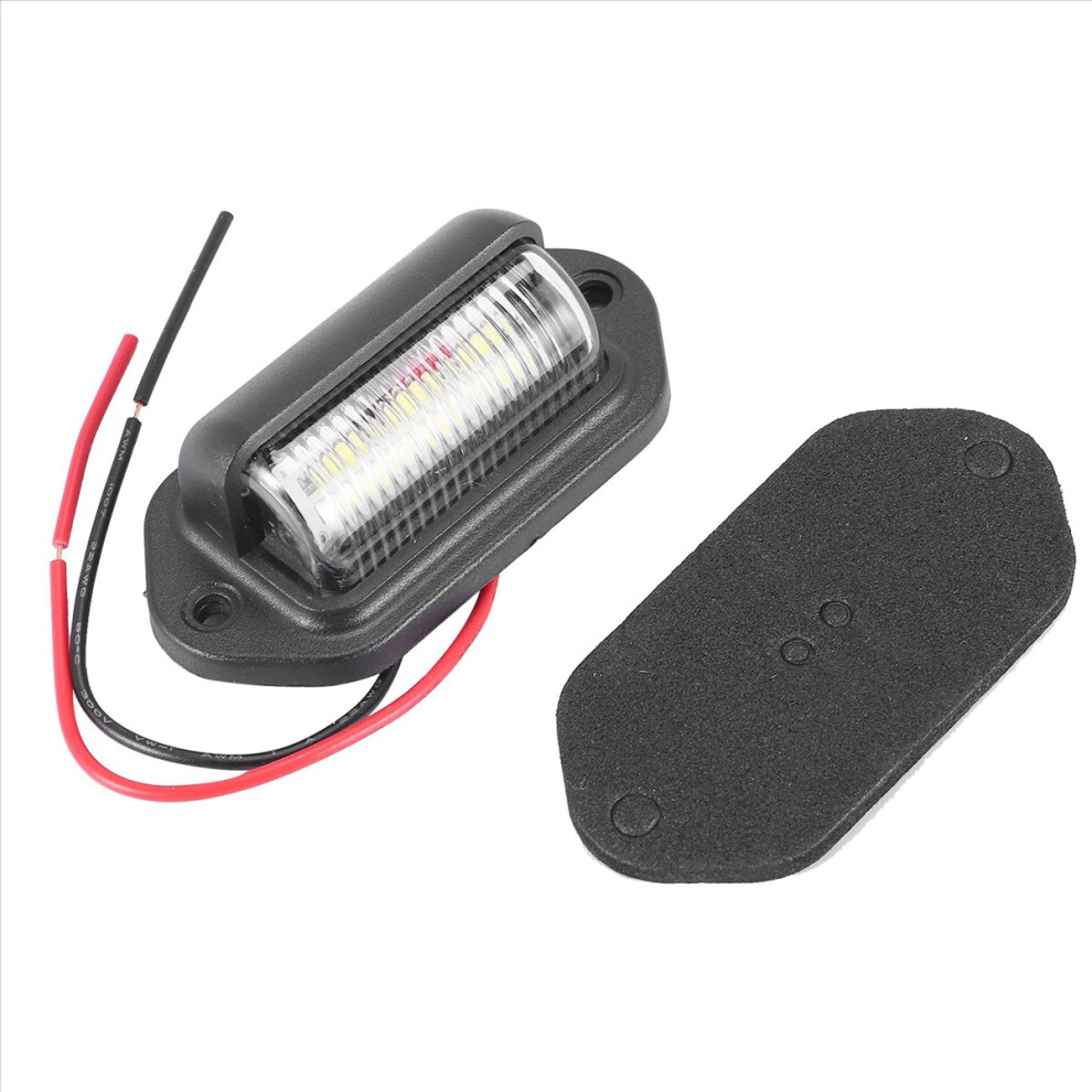 4Pcs 12V 6 Smd Led Exterior License Plate Tag Ligh 4853967027193