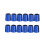 12Pack .370 Golf Tip Metal Ferrules Irons Club Acc 2