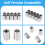 10 Pack .355 Golf Tip Metal Ferrules Irons Club Ac 9