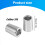 10 Pack .355 Golf Tip Metal Ferrules Irons Club Ac 7