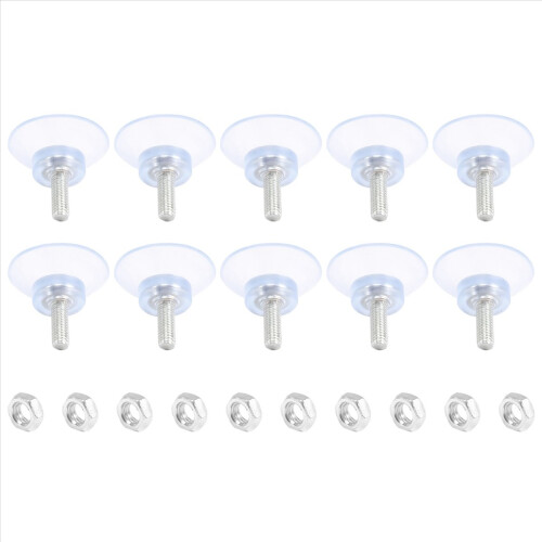 10 Pcs Rubber Strong Suction Cup Replacements for 1