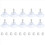 10 Pcs Rubber Strong Suction Cup Replacements for 3