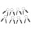 8Pack Dumbbell Spring Collars, Exercise Barbell Cl 1