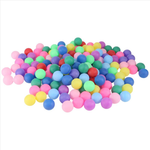 150Pcs/Pack Colored Pong Balls 40mm Entertainment 2