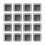 16Pcs Chair Leg Caps Silicone Floor Protector Squa 2