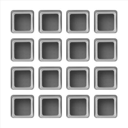 16Pcs Chair Leg Caps Silicone Floor Protector Squa 1