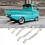 2 Pair Steel Leaf Springs Suspension for D12 B14 B 6