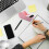Desktop Pink Tape Dispenser,Water Activated Dispen 6