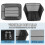 Rear Bike Basket Large Capacity Rear Bicycle Cargo 7