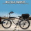 Rear Bike Basket Large Capacity Rear Bicycle Cargo 5