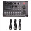 Audio Mixer,Live Sound Card and Interface with DJ 4
