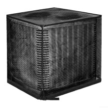 Air Conditioner Cover Heavy Duty Mesh Outdoor AC Unit Protector PVC Coated with Drawstring 61x61x76cm