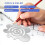 Round Leather Cutting Tools Metal Corner Ruler Cir 8