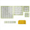 6 PCS Quilting Ruler Square Acrylic Quilting Ruler 1