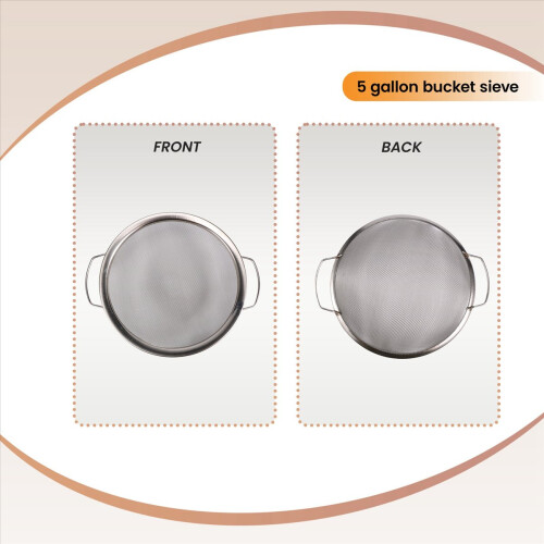 Paint Strainer Mesh Stainless Steel Emulsion Honey 2