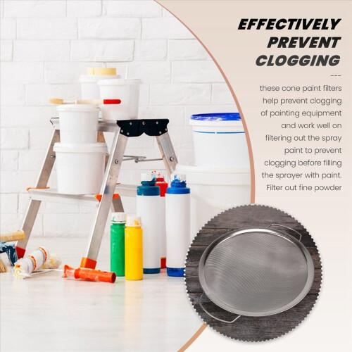 Paint Strainer Mesh Stainless Steel Emulsion Honey 1
