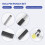 Roll Pin Punch Set with Storage Pouch,Smithing Rem 6