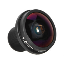 1.8mm 180 Fisheye CCTV Camera Lens, 5MP HD Wide Angle Security Lens for Home and Office