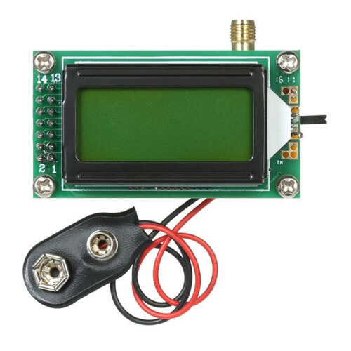 High Accuracy 1-500MHz Frequency Counter Tester RF 2