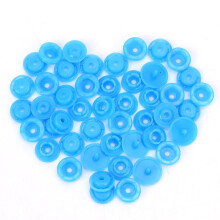 Boutons-pression ronds, boutons-pression en plastique, boutons-pression en résine pour la couture, les loisirs créatifs, les bavoirs, les couches