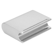 Leerpolijstgereedschap, roestbestendig, gemaakt van een zeer harde aluminiumlegering, voor het polijsten van dikke leerranden. Lichtgewicht en