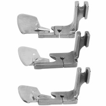 Curling Presser Foot, Skirt Curved Scroll Hemmer Folder for Industrial Sewing Applications, Steel Construction with Easy to Operate Functionality,