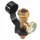 Universal Propane Tank Adapter with Gauge Converts 2