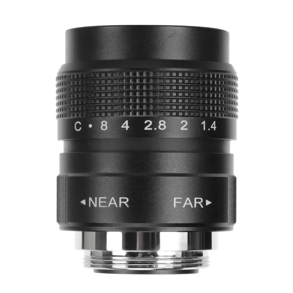 25Mm F1.4 C Mount Cctv Camera Lens With Manual Focus And Low Performance For Surveillance Light 9365369614604