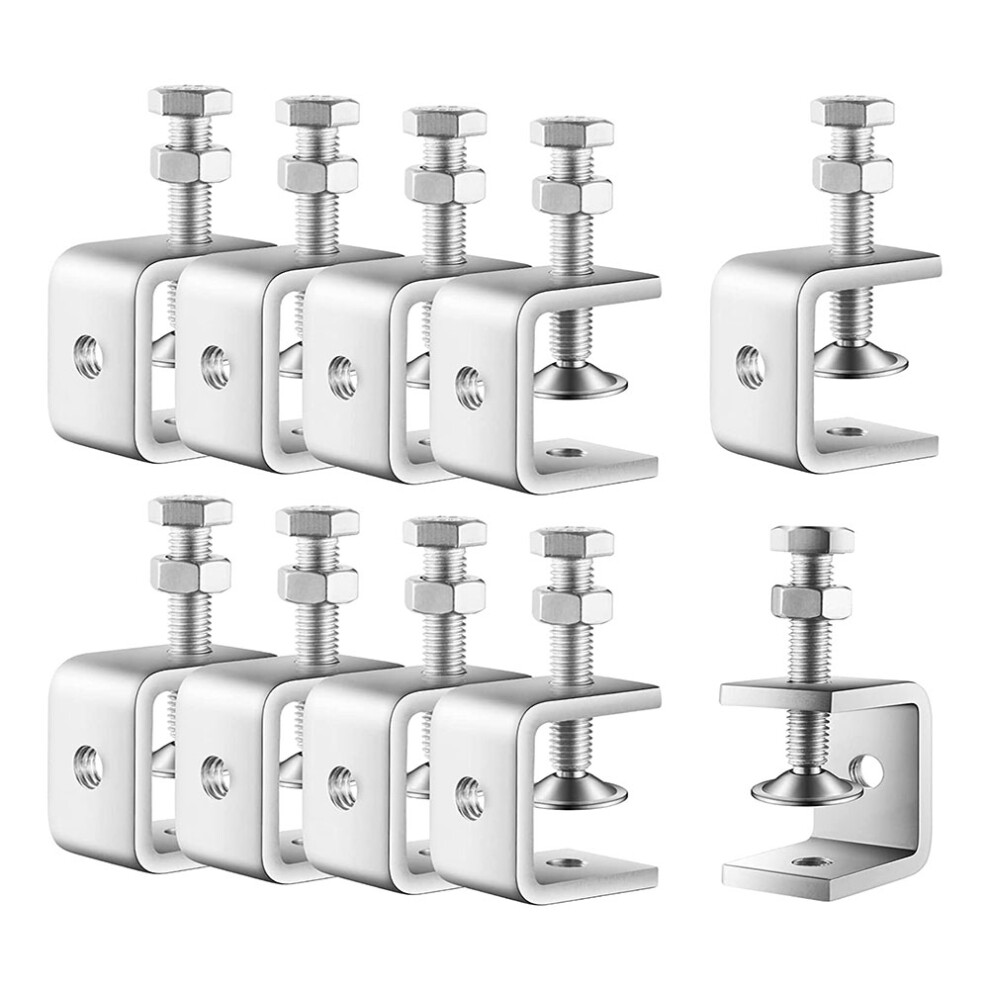 C Clamp Clamp 1 Inch Heavy Duty Metal U Clamps With Stable Wide Jaw Opening For Mounting Metal Working Woodworking 4712379950935