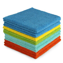 AIDEA Microfibre Cloth Pack of 8, Multifunctional Reusable Cleaning Cl