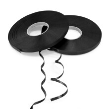 2 Rolls Black Balloon Ribbon, 5mm Curling Ribbon 50m/Roll String for G