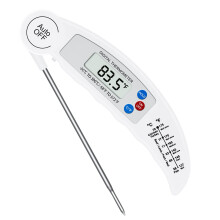 flintronic Food Thermometer, Digital Instant Read Meat Thermometer, High Accuracy Foldable Long Probe Food Cooking Thermometer with F/C, Auto On/Of