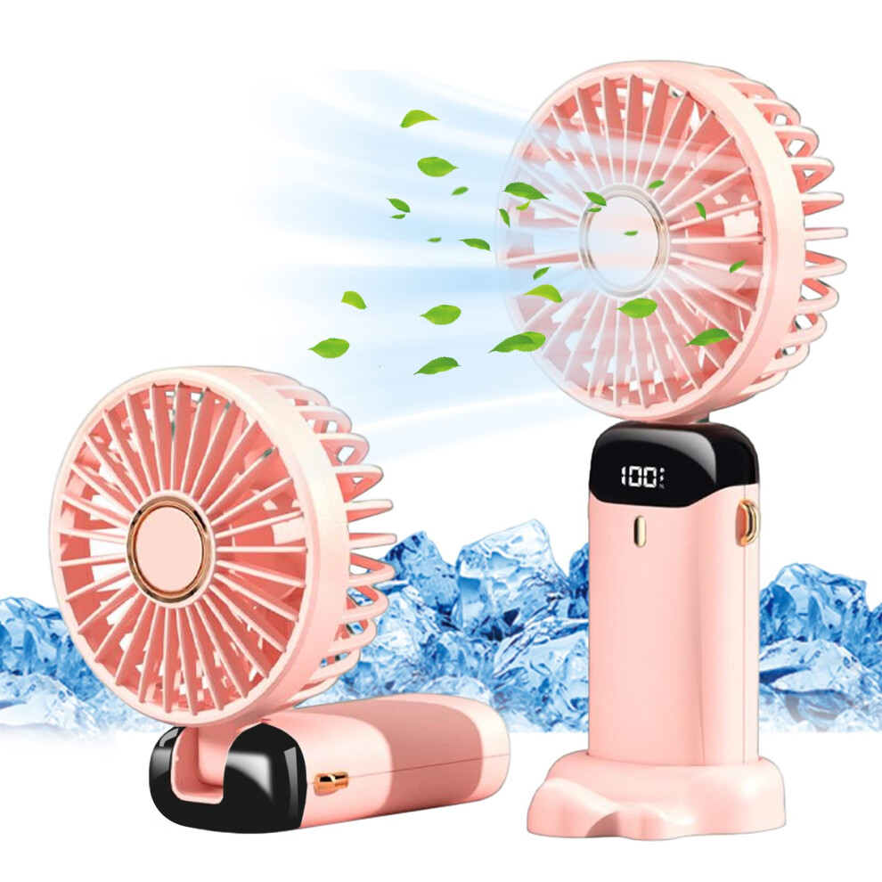 Jsdoin Hand Held Fan,Portable Handheld Usb Rechargeable Fans With 5 Sp 85903678