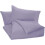 Amazon Amazon Basics Microfibre Duvet Set, Light Grey, 230cm x 220cm / 50cm x 1