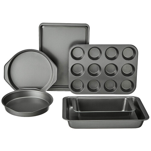 Amazon Amazon Basics 6-Piece Nonstick Bakeware Set