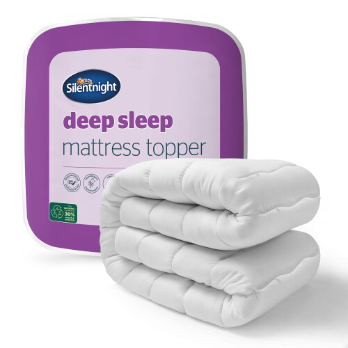 Silentnight Silentnight Deep Sleep Luxury Mattress Topper - Soft Supportive Comfor