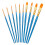 Amazon Amazon Basics Art Paint Brush Set, 10 Different Sizes for Artists, Adu 1