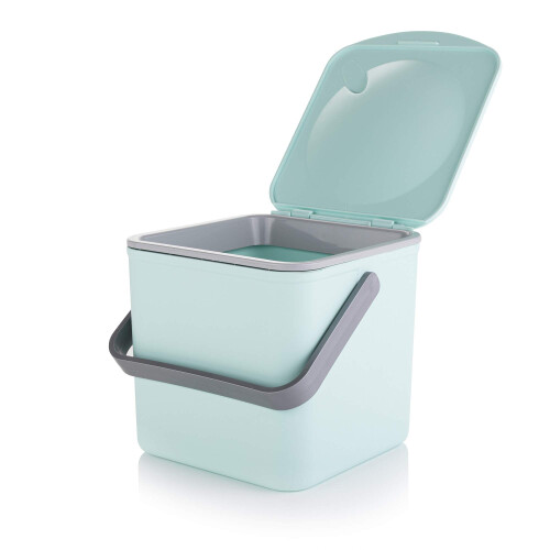 Minky Minky Food Waste Caddy, ABS, Green, One Size 1