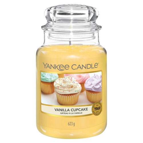 Yankee Candle Yankee Candle Scented Candle | Vanilla Cupcake Large Jar | Long Burnin