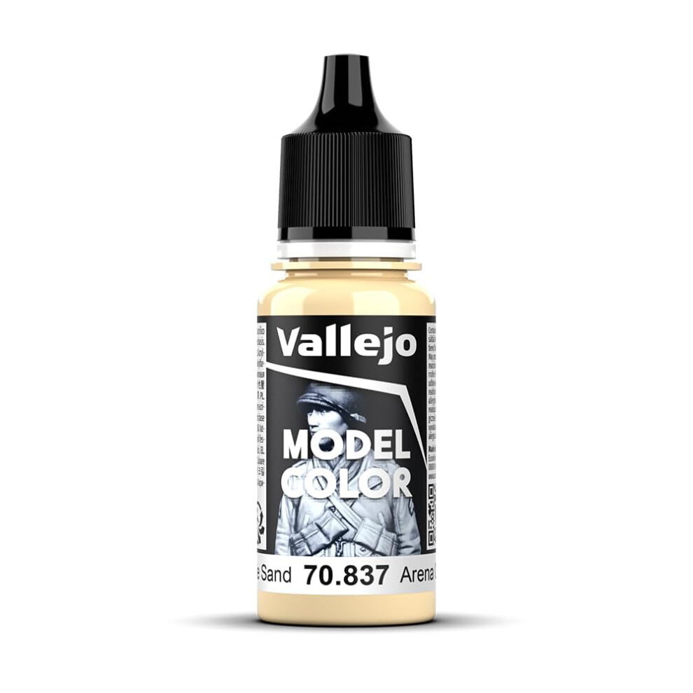 Vallejo Model Color 17 Ml Acrylic Paint - Pale Sand