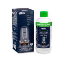 De'Longhi EcoDecalk Descaler DLSC500, 5 Decalcification Doses, Coffee Machine Descaler, Coffee Machine Maintenance Accessory, Plant-Based Ingredients