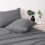 Moonlight Bedding Pillow Cases 2 Pack – Grey Pillowcases Envelope Clos 2