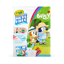 CRAYOLA Color Wonder - Bluey Colouring Mess-Free Book (Includes 18 Col