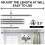 Stainless Steel Extendable Shower Curtain Rod Tension Pole, including 3
